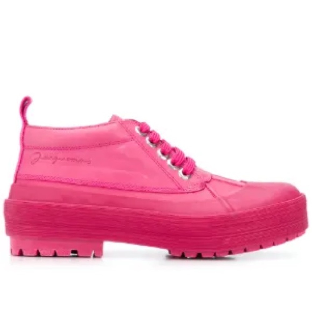 Jacquemus Pink Les Meuniers Hautes Boots